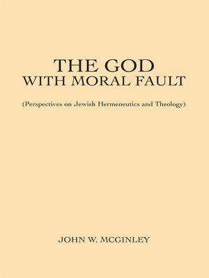 cover image of The God with Moral Fault